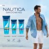 Nautica Grooming Shave Gel 3.3 fl oz (Pack of 1), Notes of Grapefruit, Lavender, and Wood, Men's Fragrance, Long Lasting, Everyday Fragrance, Travel Size