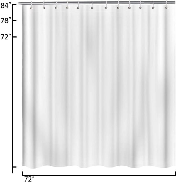 Erosebridal Pink Floral Bath Curtain Modern Fashion Shower Curtain for Girls Women Romantic Makeup Themed Bathroom Decor Black White Stripe Waterproof Curtain Perfume Print Curtain,72" W x 84" L