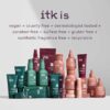 ITK Skincare Gift Set - Aloe Vera Under Eye Stick + Shea Butter Lip Balm Duo to Reduce Eye Puffiness and Soothe Chapped Lips with Vitamin E - Hydrates Dry Lips and Eyes - Travel Skincare Set