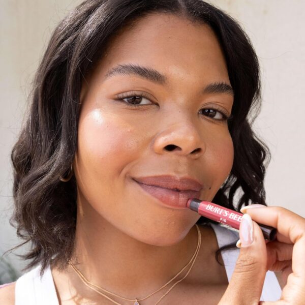 Burt's Bees Shimmer Lip Tint, Tinted Lip Balm Stick, Moisturizing for All Day Hydration with Natural Glowy Pigmented Finish & Buildable Color, Watermelon, 1 Tube, 0.09 oz. (Pack of 2)