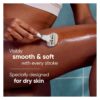 Venus MoistureGlide Women's Razor Blades, With Built-in Shave Gel Bars, 7 Razor Blade Refills