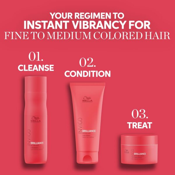 Wella Professionals Invigo Brilliance Hair Mask for Coarse Colored Hair