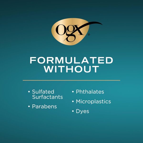 OGX Clarifying Strength + Rosemary Mint Conditioner, Clarifying Conditioner for Oily Hair Visibly Helps Remove Oil & Residue to Clear Away Buildup, Sulfate-Free Surfactants, 13 fl. oz