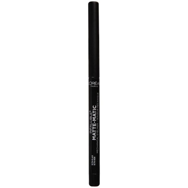 L'Oreal Paris Infallible Matte-Matic Mechanical Eyeliner, Ultra Black, 0.01 oz.