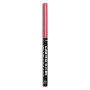 Rimmel Lasting Finish Exaggerate Automatic Lip Liner - Rich, Smooth Formula, Long Lasting - 63 Eastend Pink, .01oz