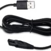USB Charger Cord for Hatteker RSCW-2018 Trimmer & Electric Shaver Razor