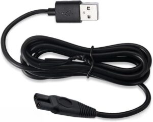 USB Charger Cord for Hatteker RSCW-2018 Trimmer & Electric Shaver Razor