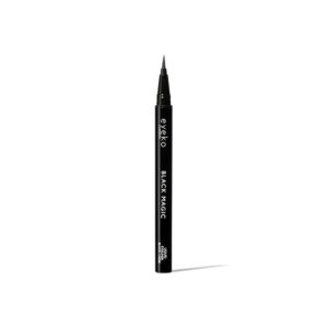 Eyeko Black Magic Liquid Eyeliner, Carbon Black - Intense - Precision Felt Tip Brush - Vegan 0.7ml
