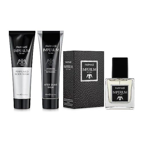 41IaD3wvGpL.jpg FARMASi Imperium for Men Love Me Edition, Gift Set - Luxurious Fragrance and Skincare Collection - Includes Eau de Parfum, After Shave Balm, and Shower Gel