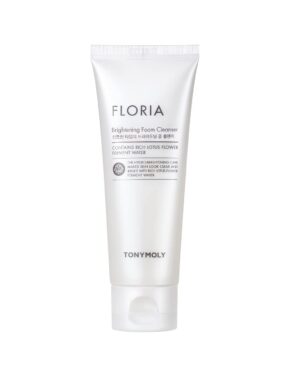 TONYMOLY Floria Brightening Foam Cleanser, 5.0 Fl Oz