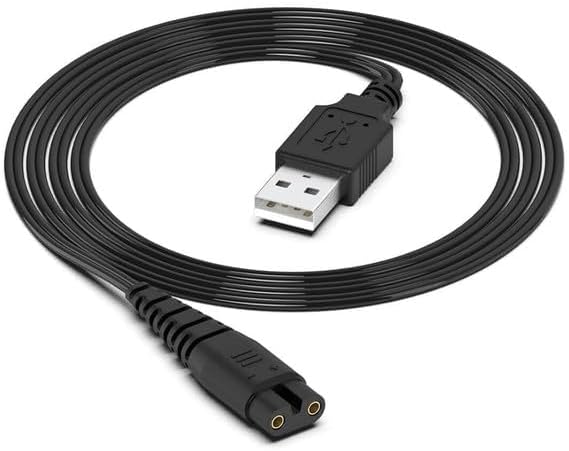USB Charger Cord for Hatteker RSCW-2018 Trimmer & Electric Shaver Razor