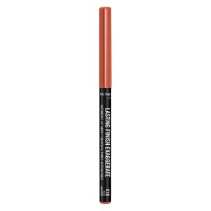 Rimmel Lasting Finish Exaggerate Automatic Lip Liner - Rich, Smooth Formula, Long Lasting - 018 Rose Addiction, .01oz