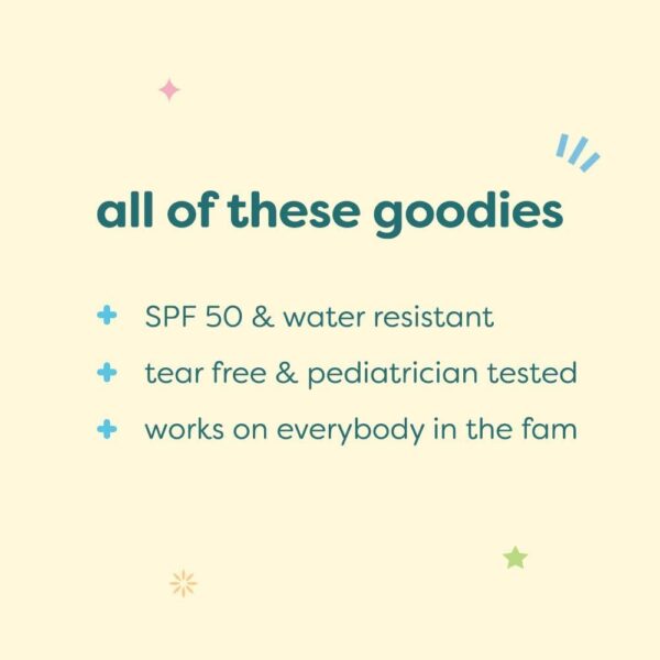 Babyganics SPF 50 Mineral Sunscreen Lotion, Sheer Blend, UVA UVB Protection, Octinoxate & Oxybenzone Free, Water Resistant, Totally Tropical, 3 oz