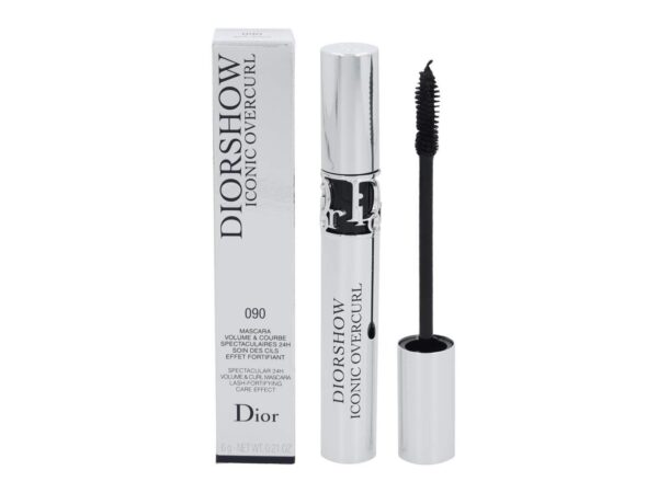 Dior Diorshow Iconic Overcurl Spectacular 24H Volume & Curl Mascara #090 Black, 0.21 Ounce