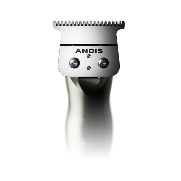 Andis 32270 Slimline Pro GTX Cordless Beard Trimmer, Lithium Ion T-Blade Trimmer, Close Cutting T-Blade Zero Gapped, Chrome