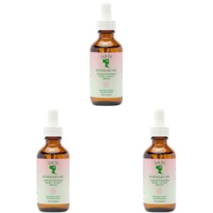 Camille Rose Rosemary Oil Strengthening Hair and Scalp Drops | 1.9 fl oz | Castor Oil, Peppermint & Rosemary Essential Oils | Encourage Hair Growth & Strengthen | Natural Hair Oil Dry Scalp
