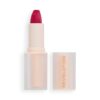 Revolution, Lip Allure Soft Satin Lipstick, Highly Pigmented & Smudge Proof, Long Lasting Creamy Satin Finish, Contains Vitamin E, Material Girl Wine, 0.11 oz