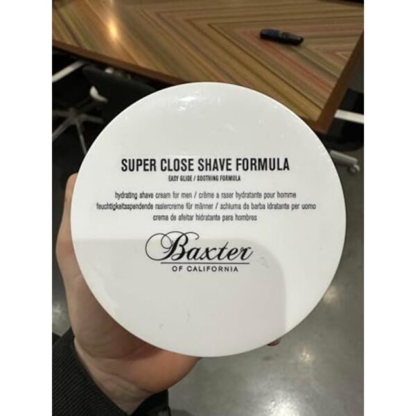 Baxter of California Super Close Shave Formula for Men | Easy Glide| Soothing Formula | Tea Tree Oil, Witch Hazel & Peppermint