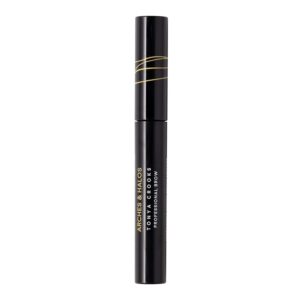 Arches and Halos Microfiber Tinted Brow Mousse - Richly Pigmented Eyebrow Shaper - Water Resistant Filler Pen - Vegan - Charcoal - 0.11 oz