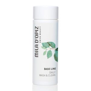 Mila d'Opiz Microbiome Wash and Clean - Anti-Aging Face Wash - Facial Cleanser with Fermented Actives - Dry, Sensitive Skin Face Cleanser - 6.76 oz