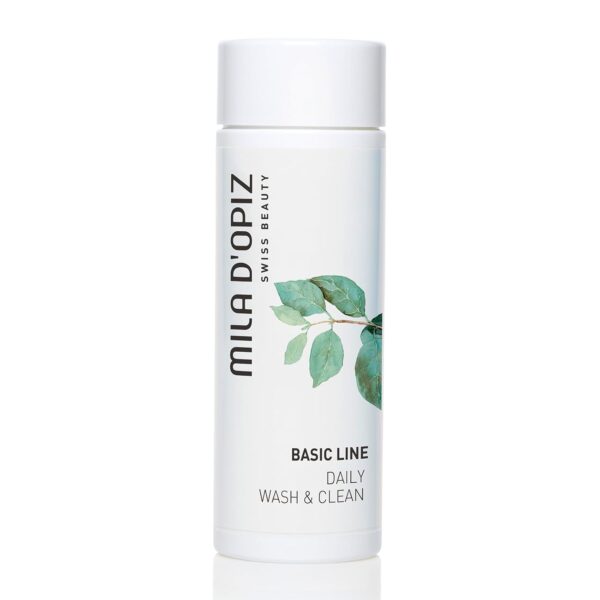 Mila d'Opiz Microbiome Wash and Clean - Anti-Aging Face Wash - Facial Cleanser with Fermented Actives - Dry, Sensitive Skin Face Cleanser - 6.76 oz