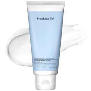 Pyunkang Yul [PKY] Low pH Pore Deep Cleansing Foam, Pore Cleanser with Fluffy Microbubbles, AHA, Witch Hazel, Zero Irritation, Korean Skincare (3.38 Fl. Oz, 100ml)