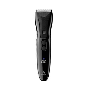 Andis Explorer Waterproof Beard & Body Trimmer: Precision Cutting, Advanced Features, and Long-Lasting Power, Lithium Ion Battery, 4 Function Display, Ceramic Cutter, Turbo Mode, Black, 562066