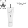 MÜHLE Organic Shaving Cream | Natural Shaving Cream with Argan Oil & other Essential Oils | TSA Travel Size Friendly | BDIH Certified | 100% Vegan | 75mL (2.5 oz) Squeeze Bottle