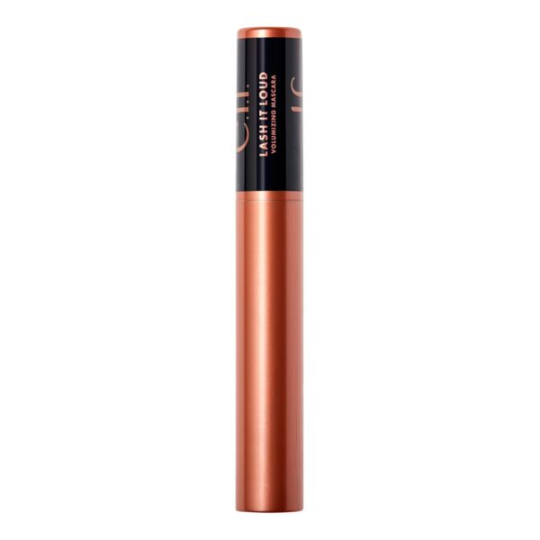 e.l.f. Lash It Loud Mascara, Volumizing Formula for Mega Volume Lashes, Creates Fuller & Bolder Eyelashes, Intensely Pigmented, Deep Brown, 0.23 Fl Oz