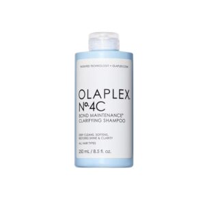 Olaplex No. 4C Bond Maintenance Clarifying Shampoo, Deep Cleans, Softens, Restores Shine, & Clarity, For All Hair Types Experiencing Product Buildup or Excess Oil, 8.5 fl oz