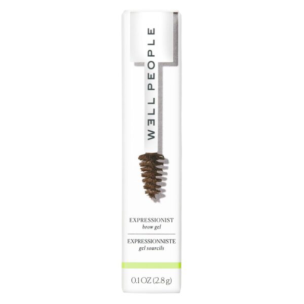 Well People Expressionist Brow Gel, Conditioning Gel For Thickening & Filling In Brows, Creates Fuller-looking Brows, Vegan & Cruelty-free, Brown