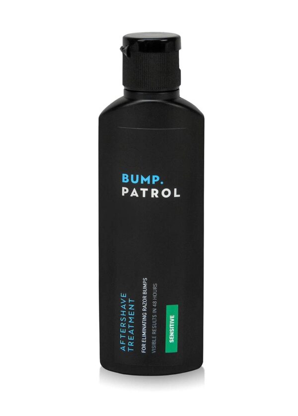 Bump Patrol Sensitive Strength Aftershave Formula - Gentle After Shave Solution Eliminates Razor Bumps and Ingrown Hairs - 2 Ounces