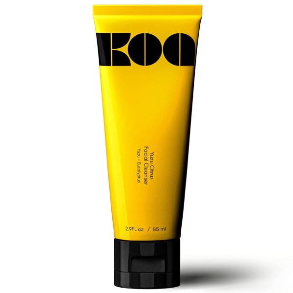 Koa Yuzu Facial Cleanser - Traditional and Nourishing Ingredients From Hawaii - Gentle Cleansing Action Purifies Without Stripping Skin - Antioxidizing Formula Protects from Free Radicals - 2.9 oz