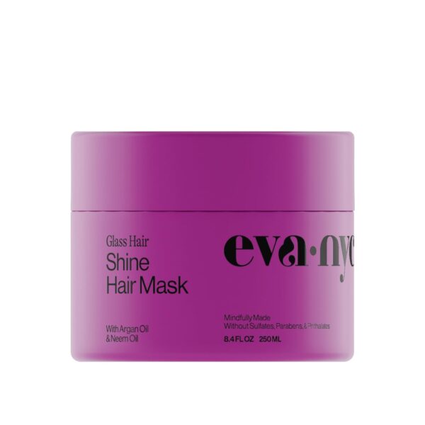 Eva NYC Glass Hair Shine Hair Mask, 8.4 fl oz
