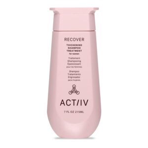 ACTIIV Recover Thickening Shampoo Treatment For Women | Supports the Appearance of Fuller, Healthier-Looking Hair, Supports Scalp Health, Plant-Based, Color-Safe, Vegan, All Hair Types