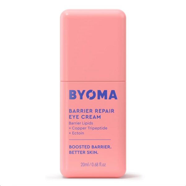 BYOMA Barrier Repair Eye Cream - Hydrating Eye Cream Increases Firmness + Elasticity - Strengthens Skin Barrier - .67 fl.oz