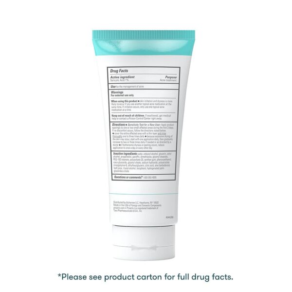 Proactiv+ Smooth BHA Cleanser, 6 oz - Unscented Acne Treatment for All Skin Types, Salicylic Acid Cleanser