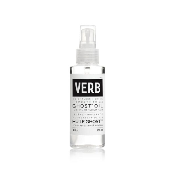 VERB Ghost Oil - Weightless Hair Oil for Fine to Medium Hair - Smooths Frizz, Adds Shine - No Parabens, Gluten or Harmful Sulfates