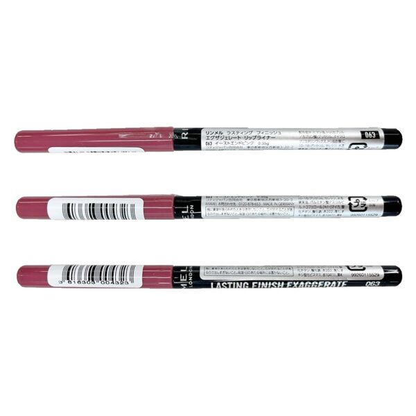 Rimmel Lasting Finish Exaggerate Automatic Lip Liner - Rich, Smooth Formula, Long Lasting - 63 Eastend Pink, .01oz