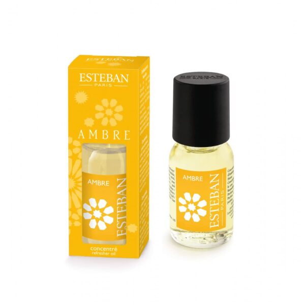 Esteban Paris 3 Refresher Oil Trio Teck & Tonka, Ambre, Neroli, (3 x 15ml)