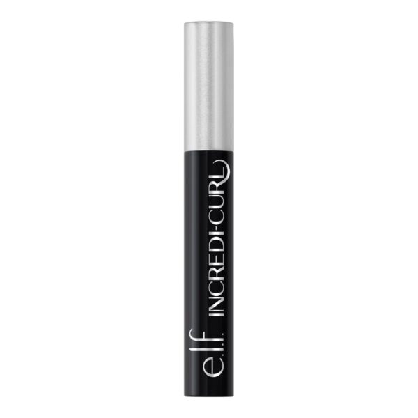 e.l.f. Incredi-Curl Mascara, Volumizing Mascara For A Bold, Lasting, Lifted Curl, Smudge-Resistant Formula, Vegan & Cruelty-Free, Pitch Black