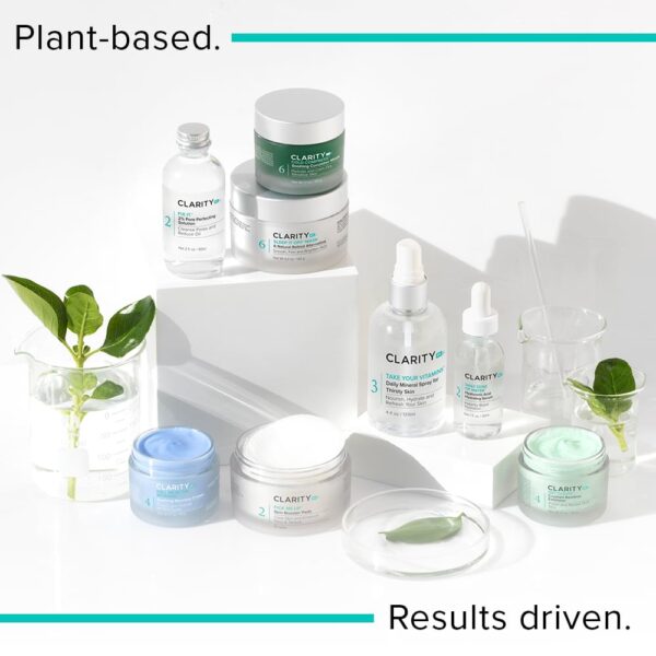 ClarityRx Daily Dose of Water Hyaluronic Acid Serum for Face, Daily Anti Aging Hydrating Serum Treatment for Dry, Dull Skin, Natural & Plant Based