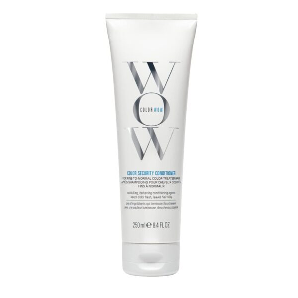 COLOR WOW Color Security Conditioner for Fine to Normal Hair – Weightless hydration for fine, thin, fragile hair | Detangles, nourishes + adds shine with Argan Oil | Color safe | Heat protection