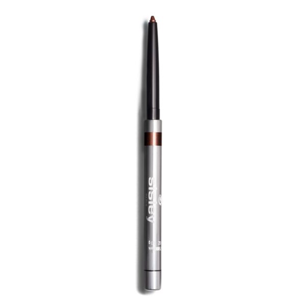Sisley Paris Phyto-Khol Star Waterproof, 3 Sparkling Brown - Long-Lasting, Retractable Eyeliner Pencil with Sharpener - Intensity of an Eyeliner in a Pencil - Perfect Definition, Extreme Precision
