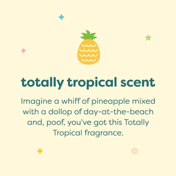 Babyganics SPF 50 Mineral Sunscreen Lotion, Sheer Blend, UVA UVB Protection, Octinoxate & Oxybenzone Free, Water Resistant, Totally Tropical, 3 oz