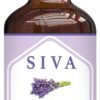SIVA Lavender Essential Oil - 4 Fl Oz – Natural Lavender Oil - for Diffuser, Face, Skin Care, Aromatherapy, Hair Care, Scalp and Body Massage - with Dropper