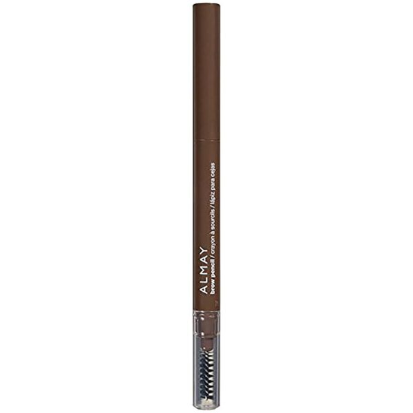 Almay Eyebrow Pencil with Spoolie Brush, Easy to Achieve Brows, Hypoallergenic, 801 Dark Blonde