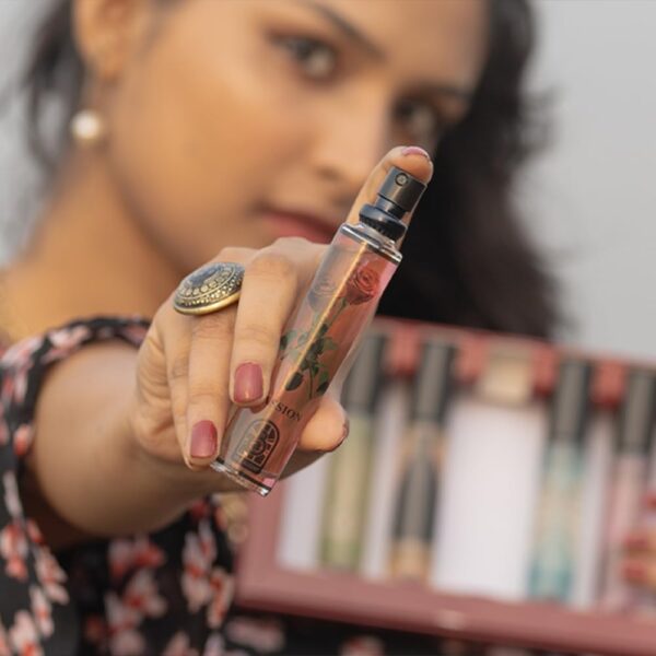 Luxury Perfume Gift Set for Women | Set of 5 x 18ml Eau De Parfums – Sensual, Elegance, Passion, Desire & Freedom | Long-Lasting Fresh Fragrances | Ideal Gift for Her