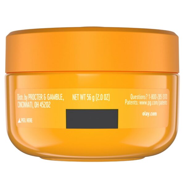 Olay Vitamin C Face Moisturizer, Bright & Even Lightweight Cream for Women - Brightens, Hyrdates, Evens Tone & Texture, Glowing Skin Care - Recyclable Sustainable Eco Jar, Non-Greasy, 2 Oz