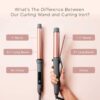 Hairitage Curl Envy Hair Curling Iron 1 1/4 Inch - Ceramic Tourmaline Curling Iron 1.25' Barrel - Silky Smooth + Bouncy Curls - 4 Digital Heat Settings up to 450 Degrees - Auto Shut-Off